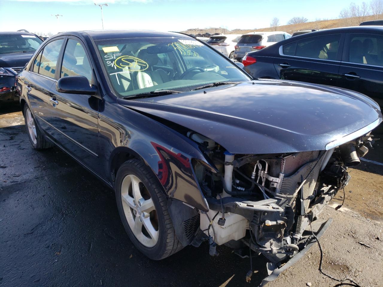 HYUNDAI SONATA GLS 2006 with VIN 5NPEU46F86H025107 - Photo from auction