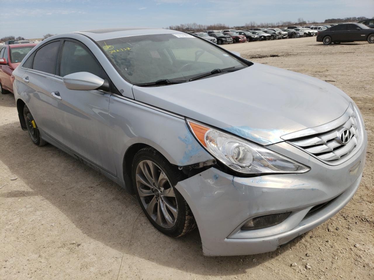 HYUNDAI SONATA SE 2013 with VIN 5NPEC4AC6DH542757 - Photo from auction