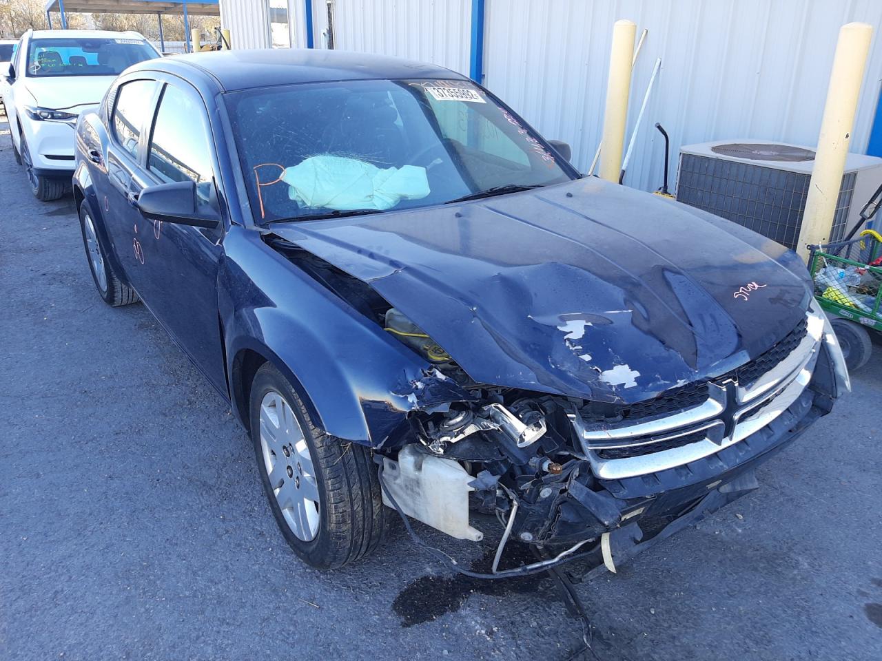 Фото 1 с аукциона – 2014 DODGE AVENGER SE с VIN 1C3CDZAB1EN201149