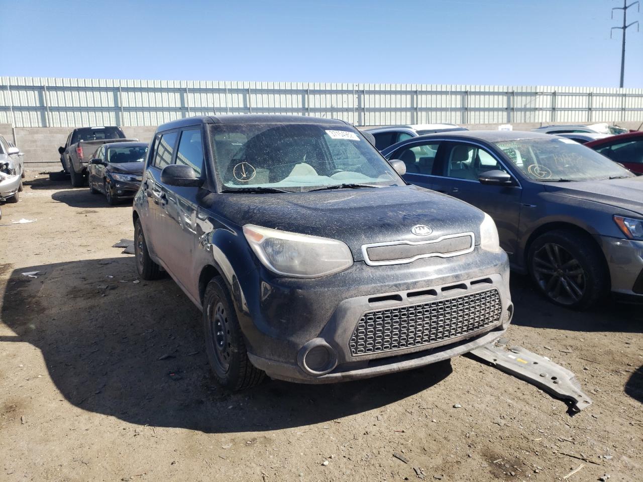 KIA SOUL 2014 with VIN KNDJN2A20E7013198 - Photo from auction