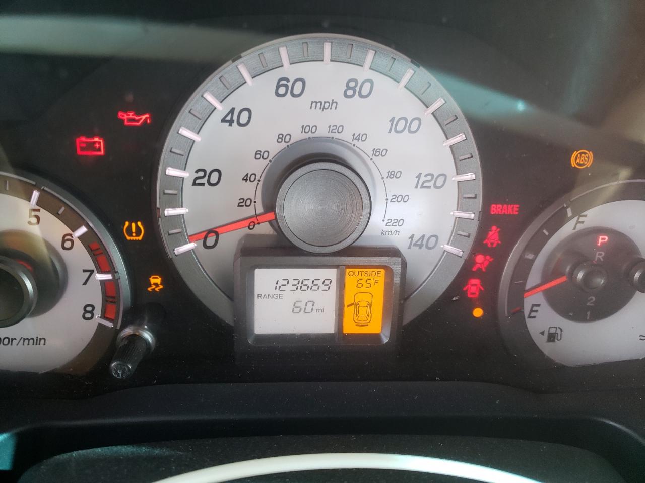 Photo 8 from auction – 2013 HONDA PILOT EXL with VIN 5FNYF4H51DB054181