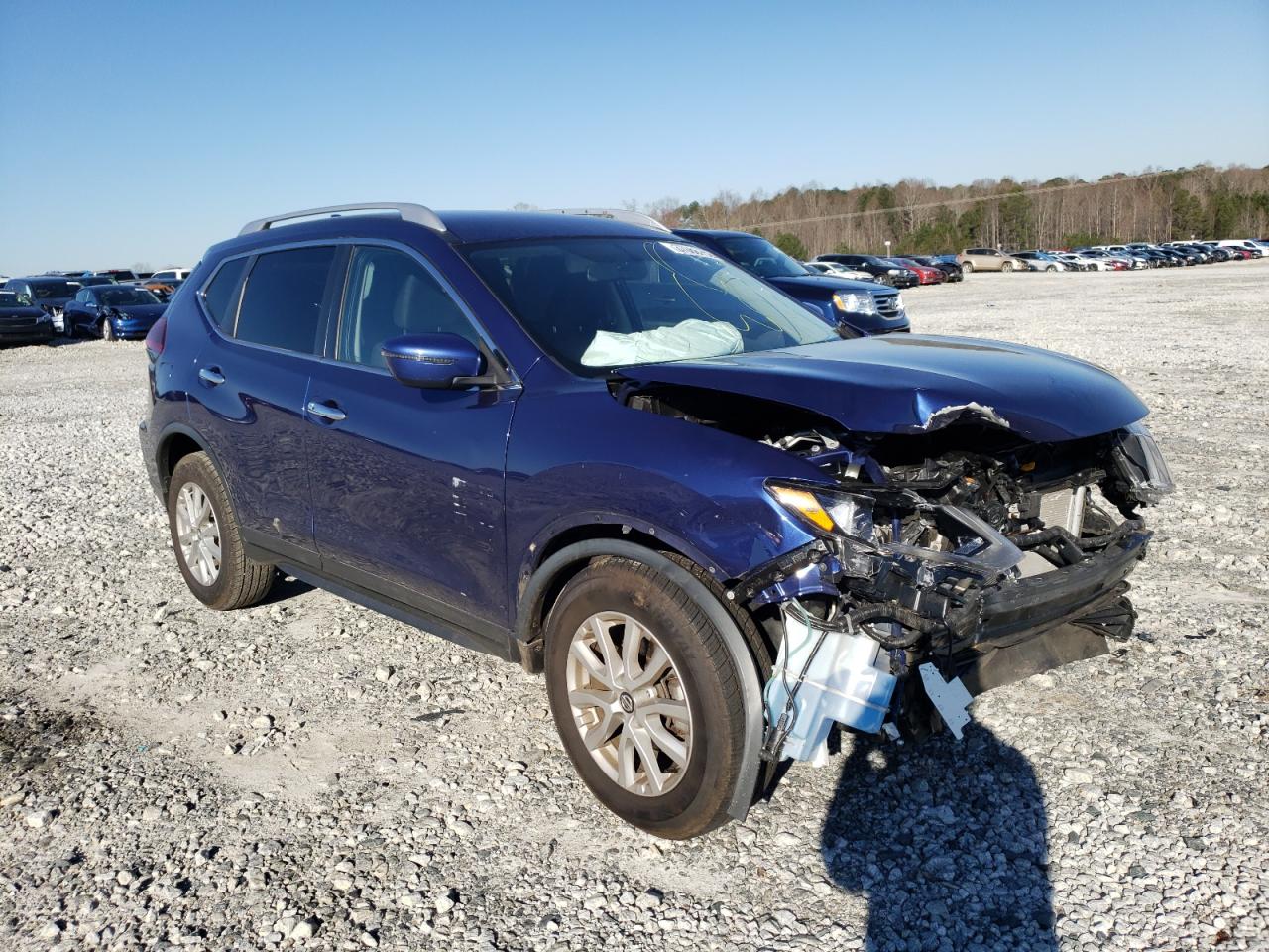 NISSAN ROGUE S 2018 with VIN KNMAT2MV0JP618764 - Photo from auction