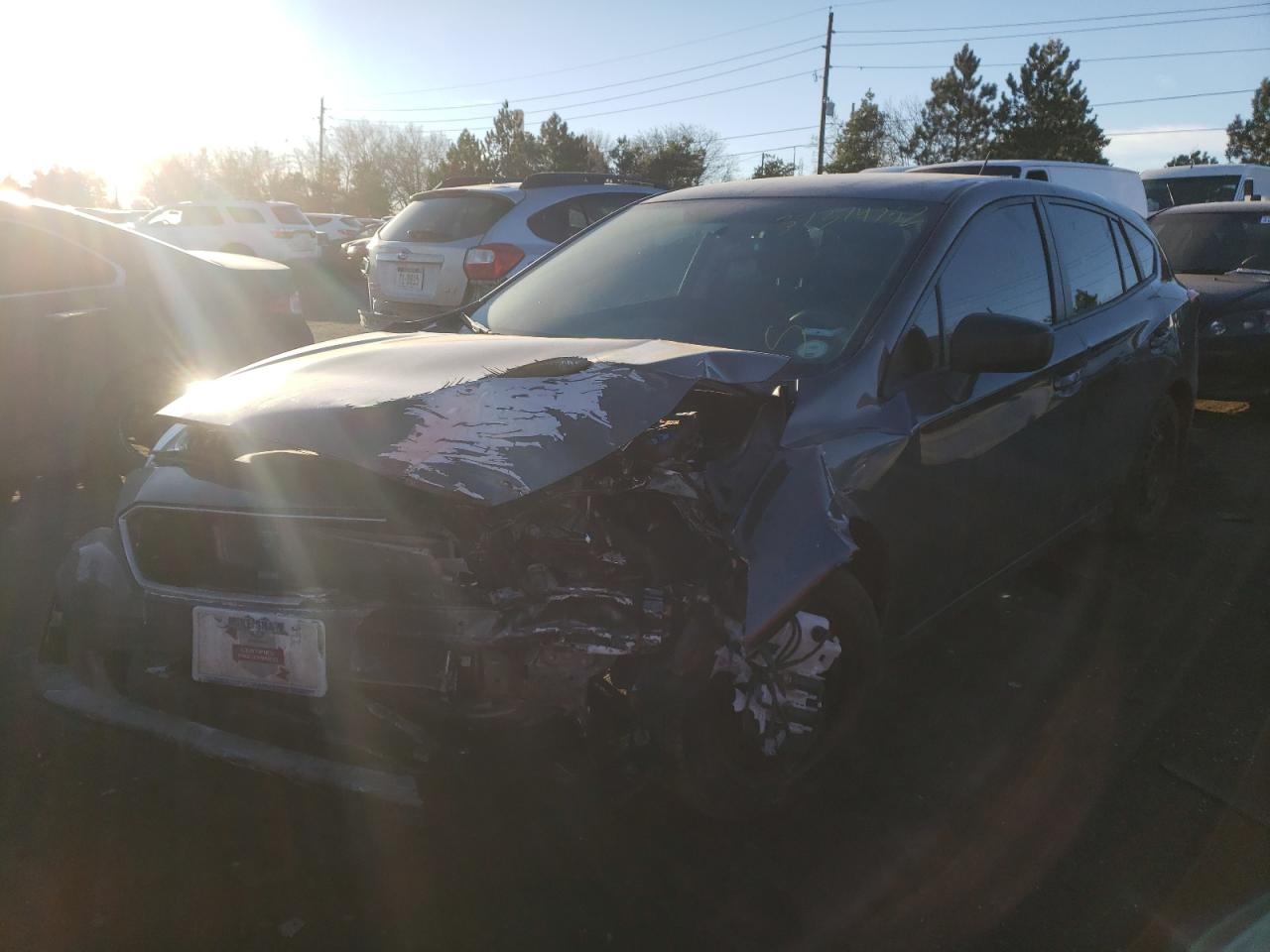 Фото 2 с аукциона – 2019 SUBARU IMPREZA с VIN 4S3GTAA66K3720810