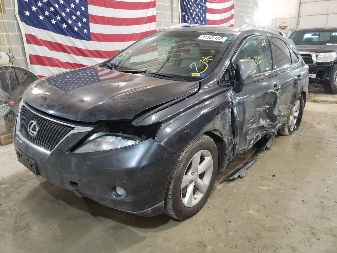 Photo 2 from auction – 2011 LEXUS RX 350 with VIN 2T2BK1BA5BC098073