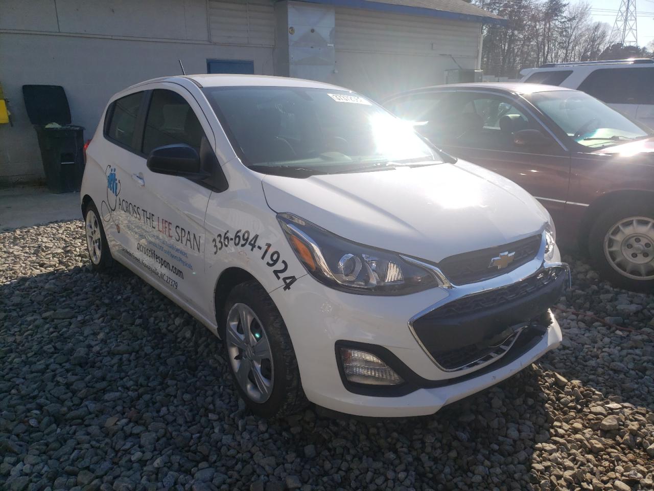 CHEVROLET SPARK LS 2020 with VIN KL8CB6SA7LC481313 - Photo from auction