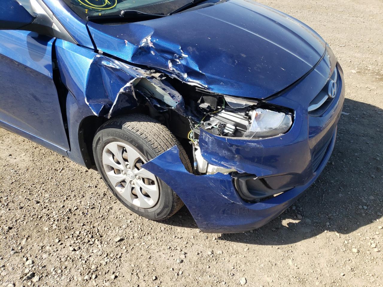 Photo 9 from auction – 2016 HYUNDAI ACCENT SE with VIN KMHCT4AE4GU957526