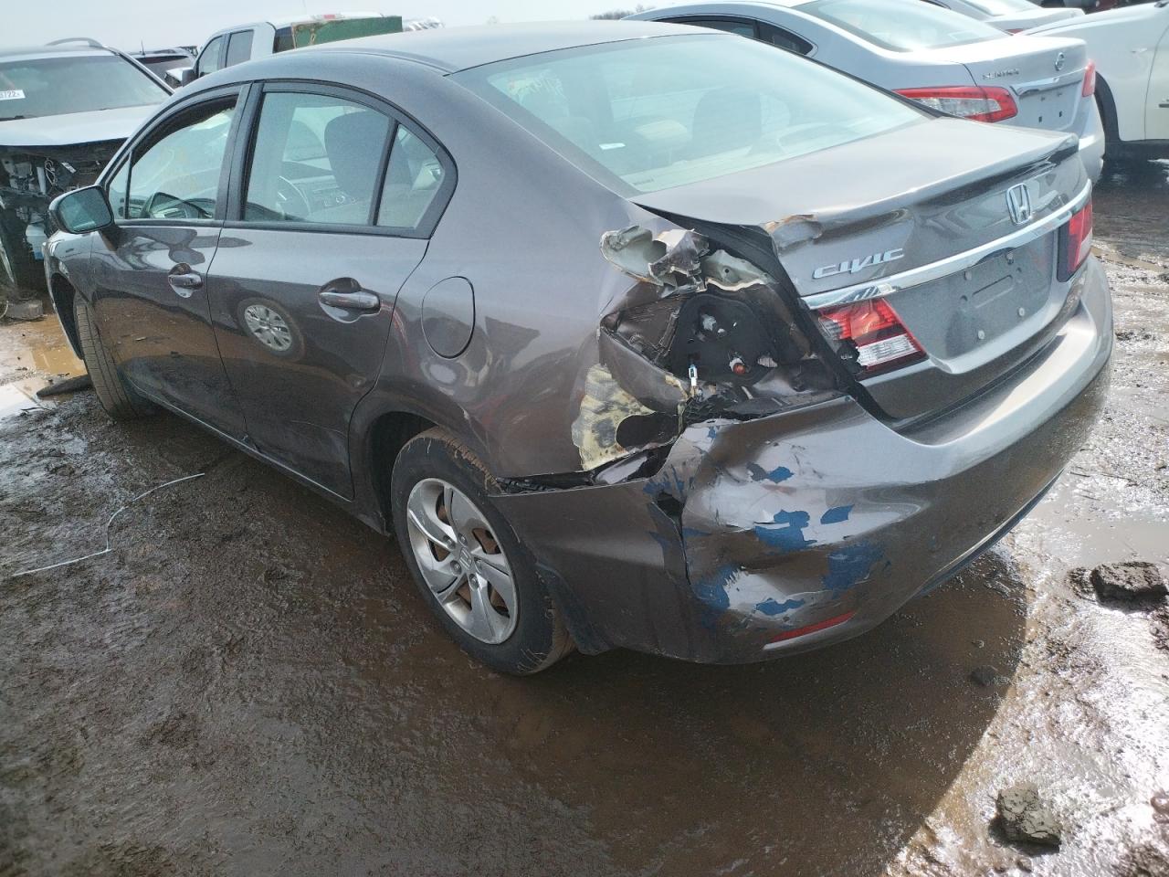Photo 3 from auction – 2014 HONDA CIVIC LX with VIN 19XFB2F52EE017755