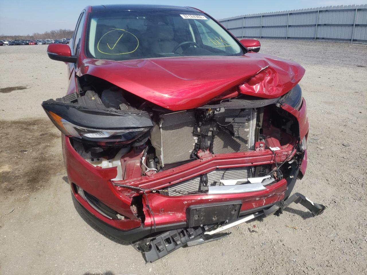 Photo 9 from auction – 2020 FORD EDGE TITAN with VIN 2FMPK4K99LBA05756