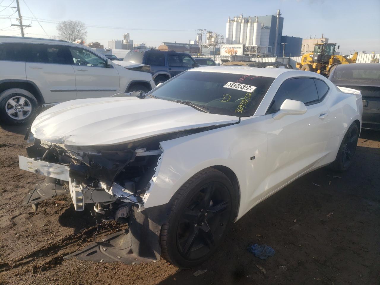 Photo 2 from auction – 2016 CHEVROLET CAMARO LT with VIN 1G1FA1RSXG0173674