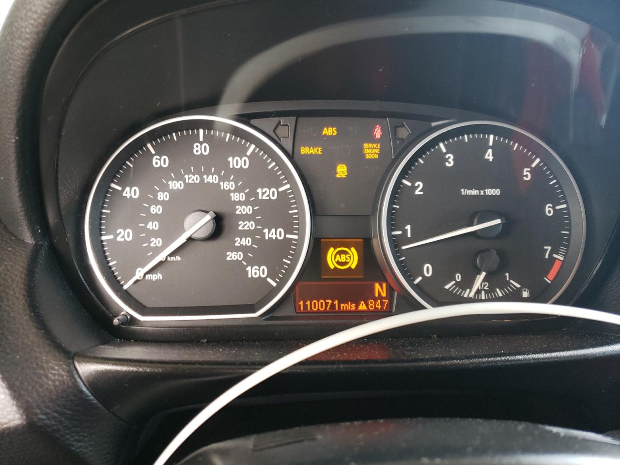 Photo 8 from auction – 2013 BMW 128 I with VIN WBAUN1C58DVR00635
