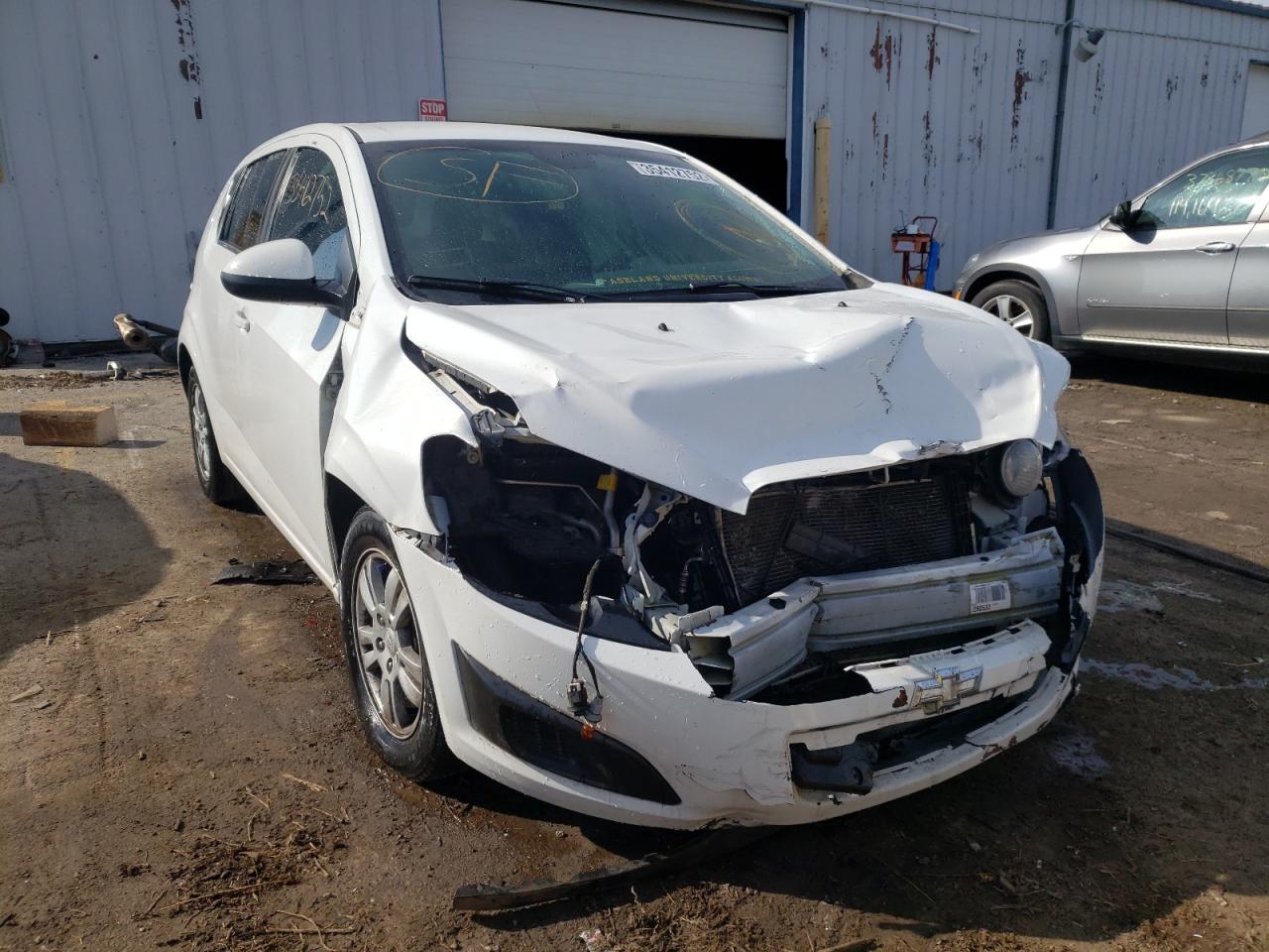 CHEVROLET SONIC LT 2013 with VIN 1G1JC6SH8D4255097 - Photo from auction