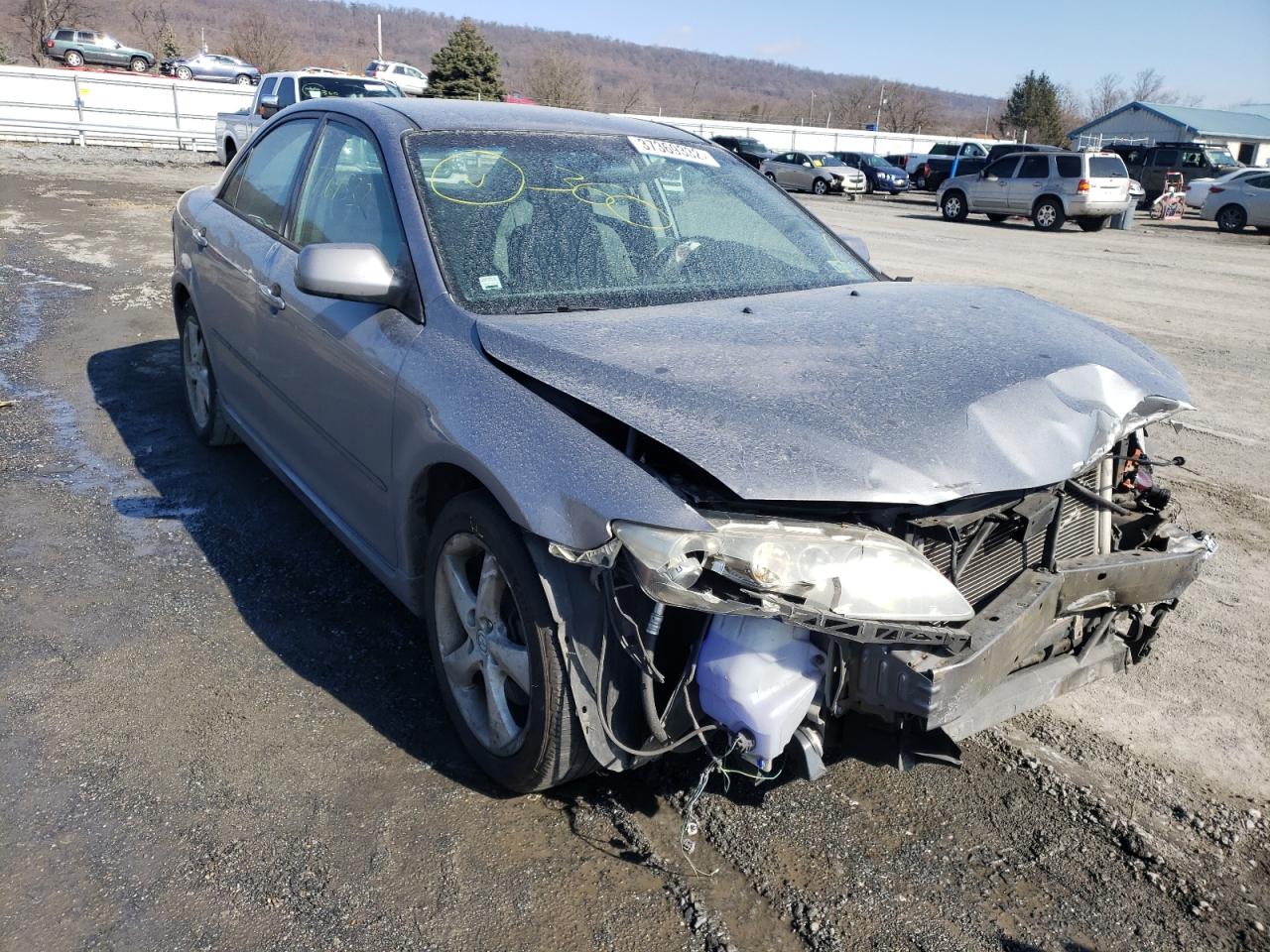MAZDA 6 I 2007 with VIN 1YVHP80C075M50603 - Photo from auction