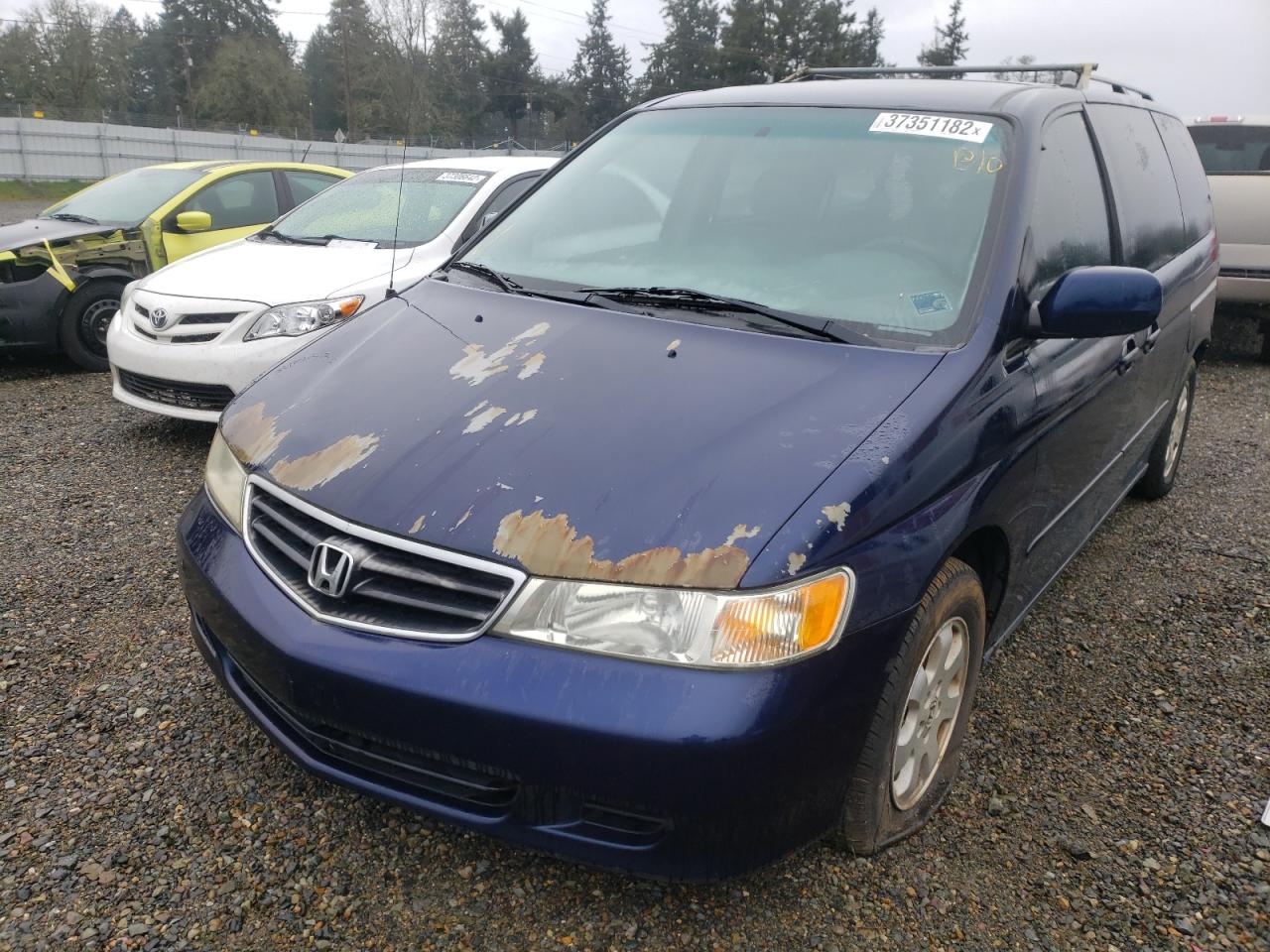 Photo 2 from auction – 2003 HONDA ODYSSEY EX with VIN 5FNRL18043B055713