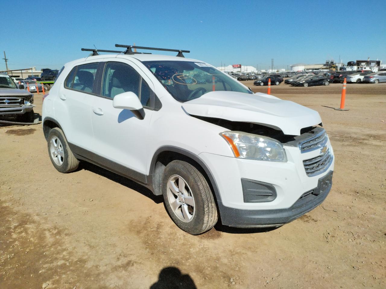 CHEVROLET TRAX 1LS 2015 with VIN 3GNCJPSB3FL245279 - Photo from auction