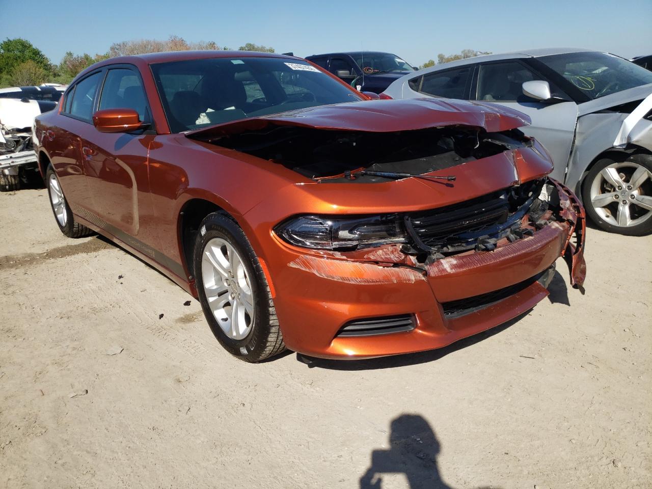 DODGE CHARGER SX 2020 with VIN 2C3CDXBG3LH186108 - Photo from auction