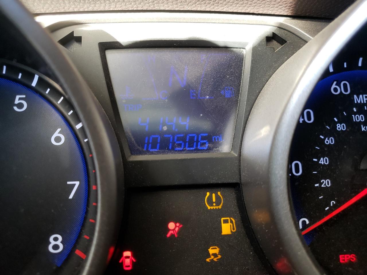 Photo 8 from auction – 2012 HYUNDAI TUCSON GL with VIN KM8JT3ABXCU411329