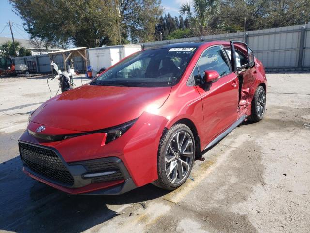 Photo 2 from auction – 2021 TOYOTA COROLLA SE with VIN 5YFS4MCE0MP089625