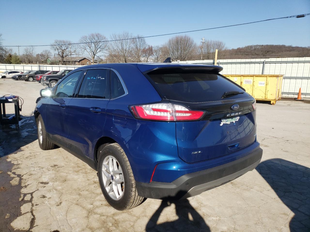 Photo 3 from auction – 2022 FORD EDGE SEL with VIN 2FMPK4J97NBA31406