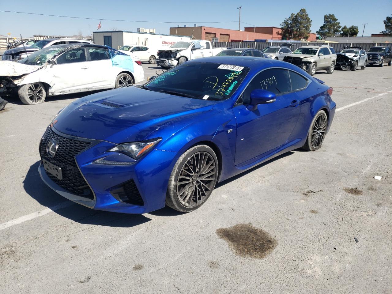 Photo 2 from auction – 2015 LEXUS RC-F with VIN JTHHP5BC5F5000539