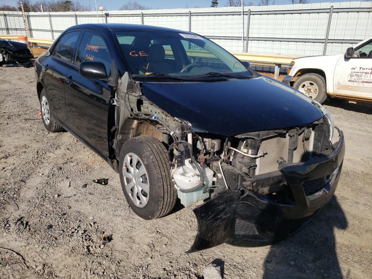 TOYOTA COROLLA LE 2009 with VIN 2T1BU40E09C135594 - Photo from auction