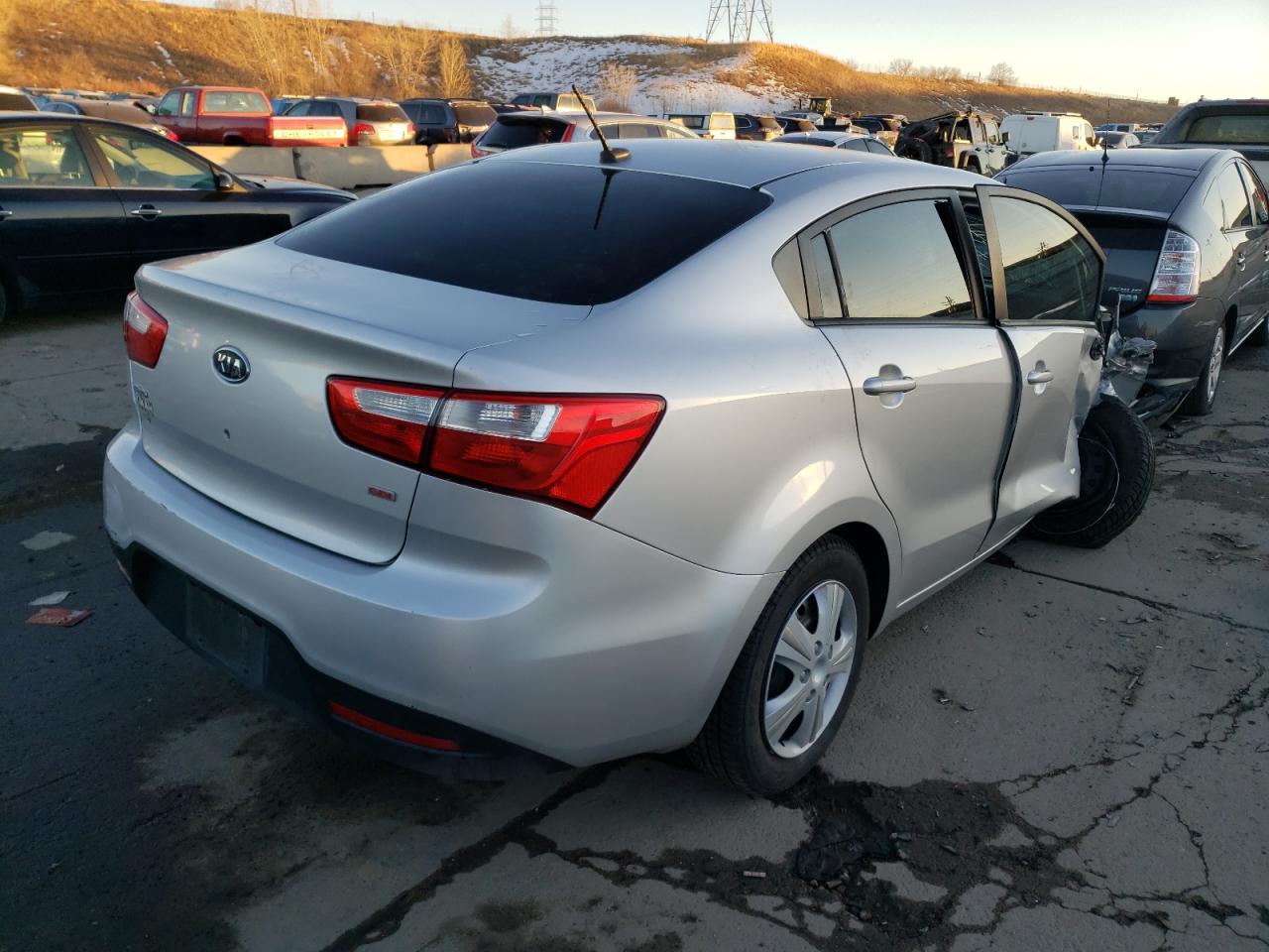 Photo 4 from auction – 2013 KIA RIO LX with VIN KNADM4A38D6097437