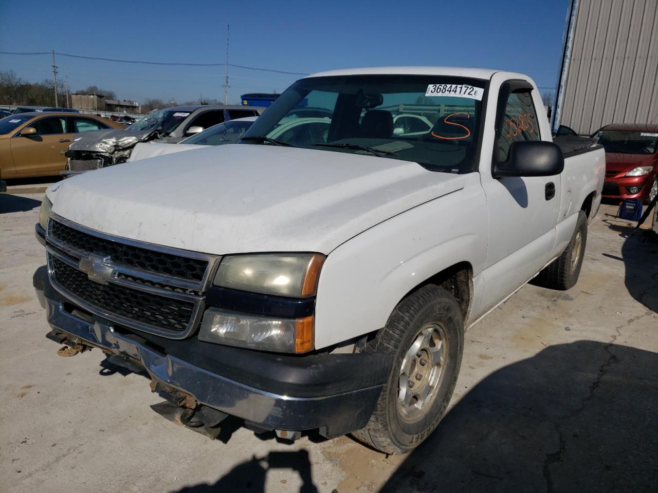 Photo 2 from auction – 2007 CHEVROLET SILVERADO with VIN 3GCEC14X77G156360