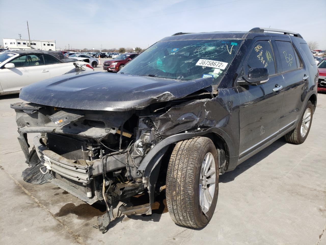 Photo 2 from auction – 2015 FORD EXPLORER X with VIN 1FM5K7D83FGC49199