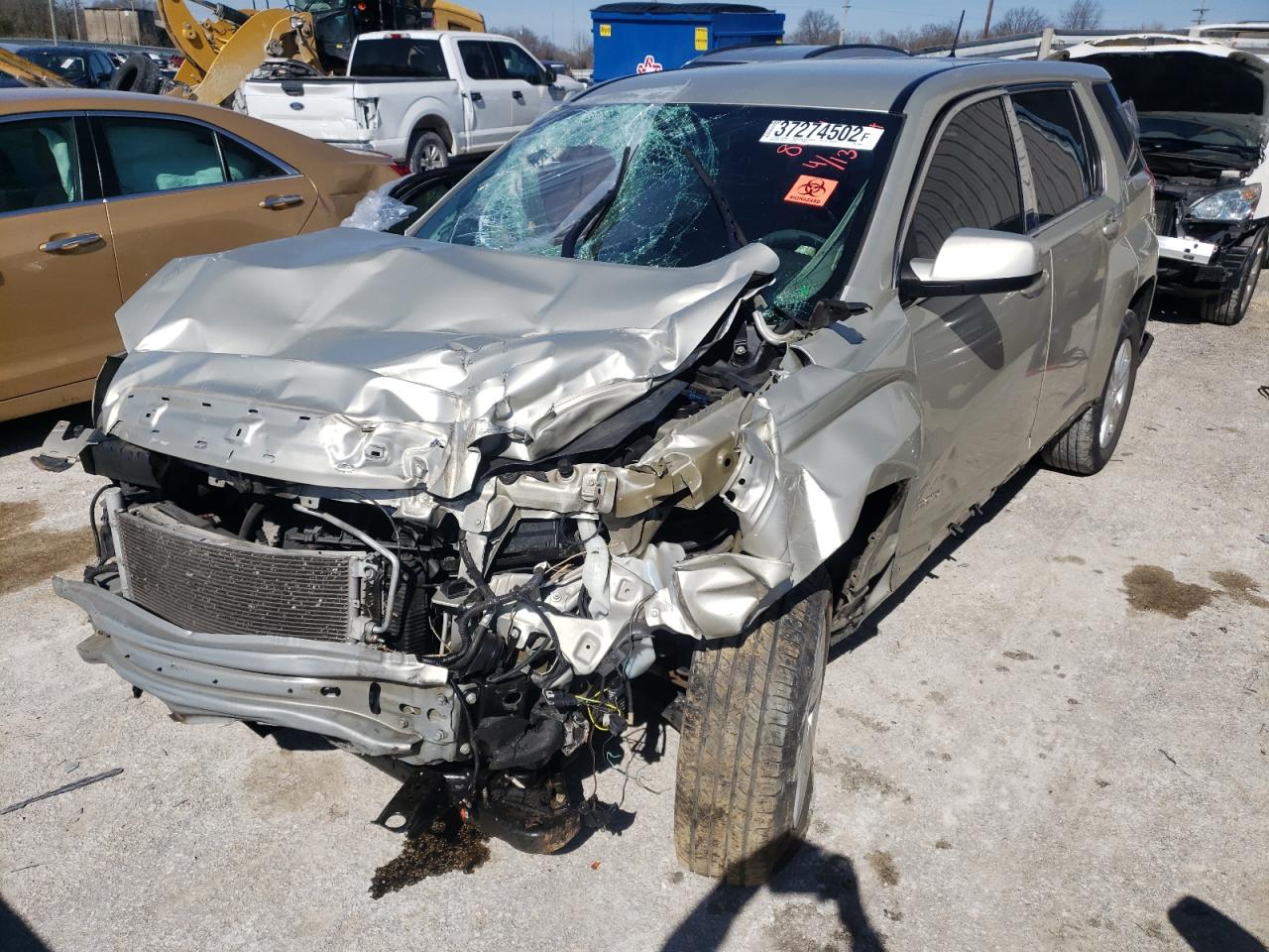 Photo 2 from auction – 2014 GMC TERRAIN SL with VIN 2GKALMEK5E6288064