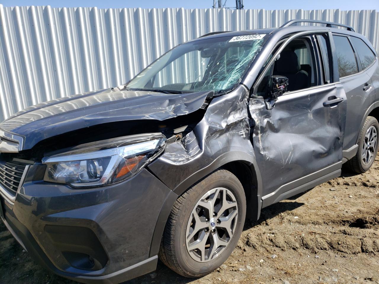 Photo 9 from auction – 2020 SUBARU FORESTER P with VIN JF2SKAJC9LH592491