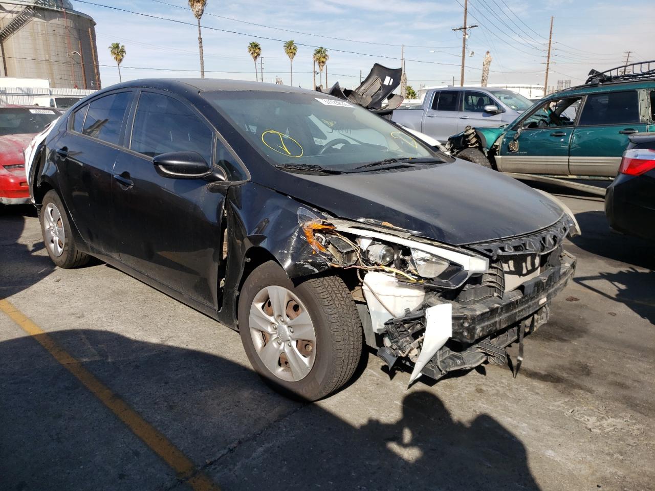 KIA FORTE LX 2016 with VIN KNAFK4A67G5463889 - Photo from auction