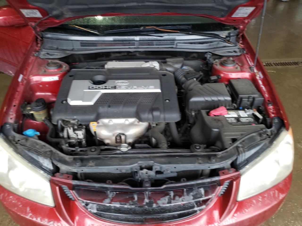 Photo 7 from auction – 2005 KIA SPECTRA LX with VIN KNAFE121455173163