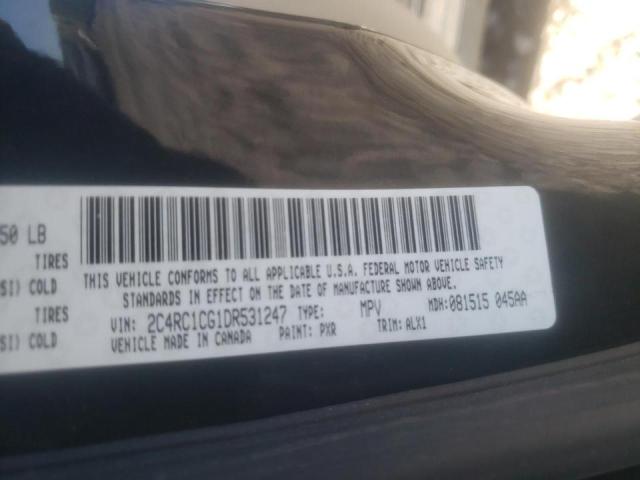 Photo 10 from auction – 2013 CHRYSLER TOWN & COU with VIN 2C4RC1CG1DR531247