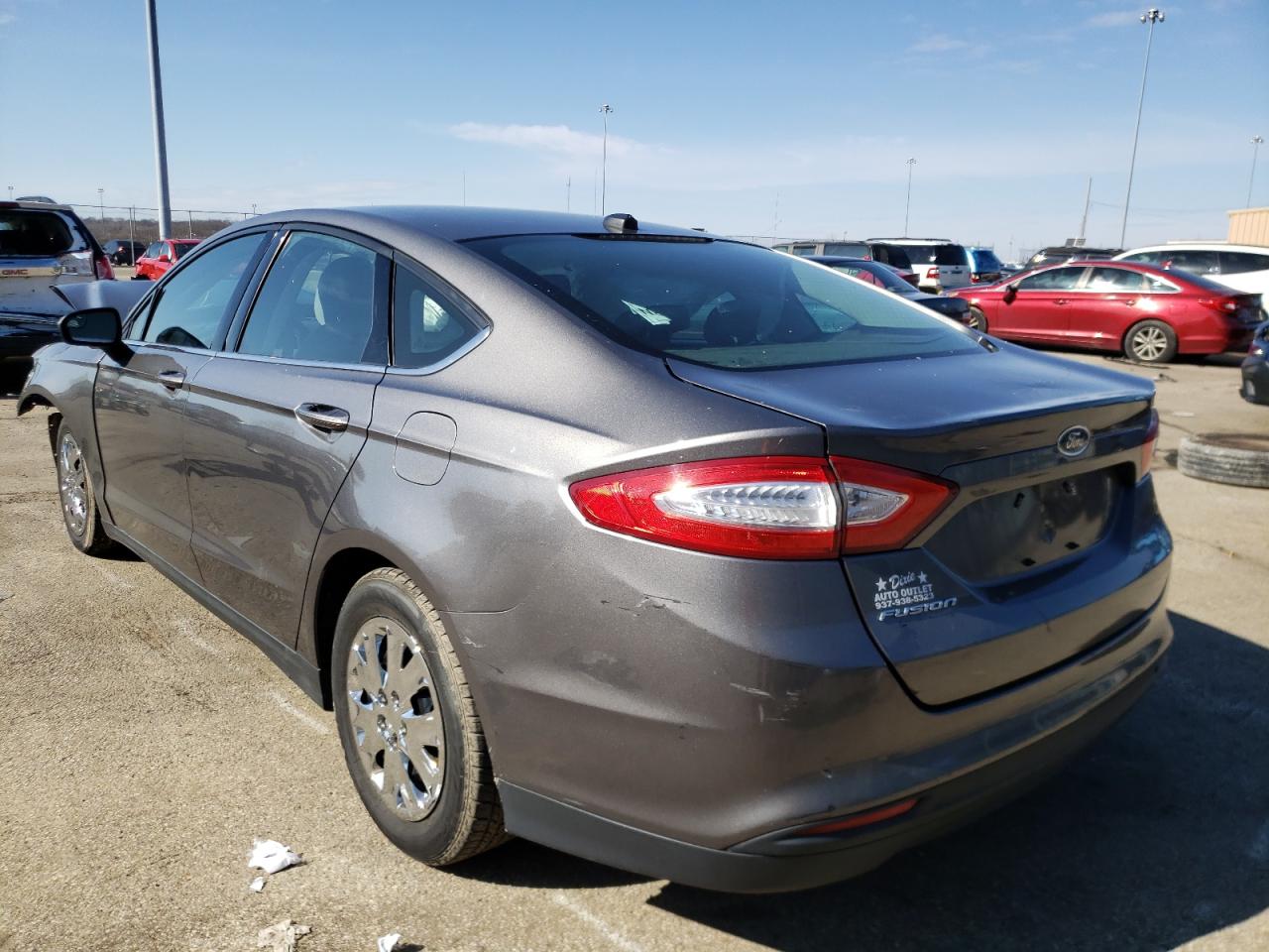Photo 3 from auction – 2013 FORD FUSION S with VIN 3FA6P0G71DR264087
