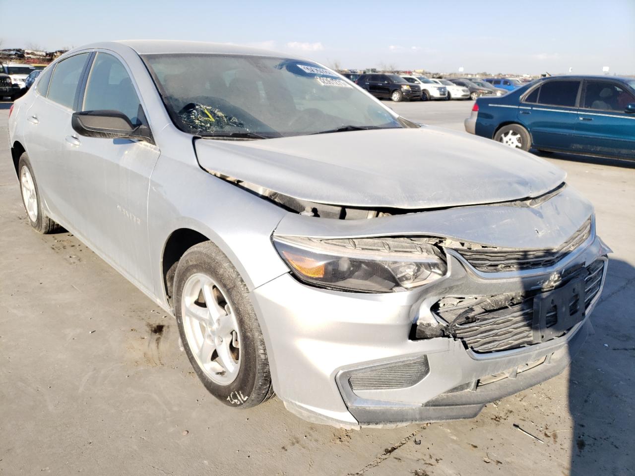 CHEVROLET MALIBU LS 2018 with VIN 1G1ZB5ST9JF197845 - Photo from auction