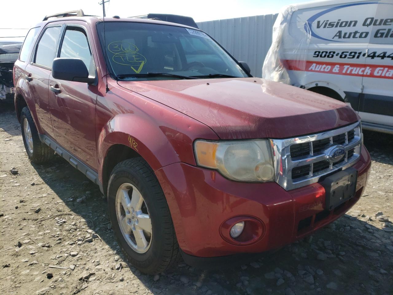 Photo 1 from auction – 2010 FORD ESCAPE XLT with VIN 1FMCU0DG9AKA44878