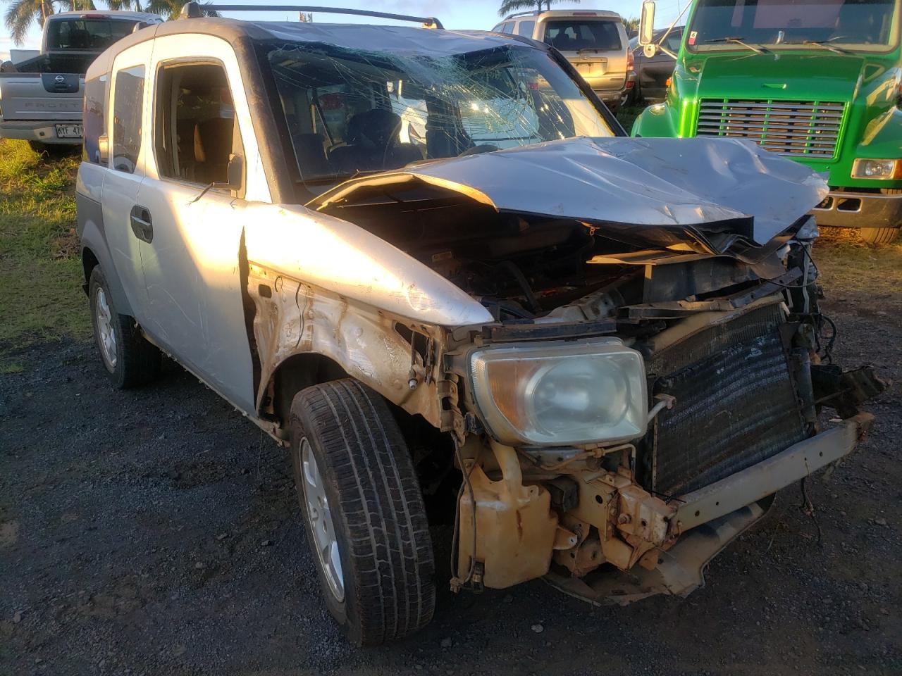 HONDA ELEMENT EX 2003 with VIN 5J6YH28503L039241 - Photo from auction
