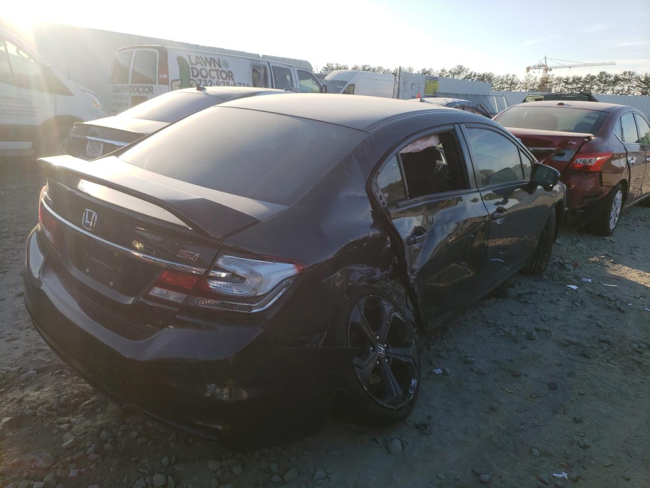 Photo 4 from auction – 2015 HONDA CIVIC SI with VIN 2HGFB6E53FH701956