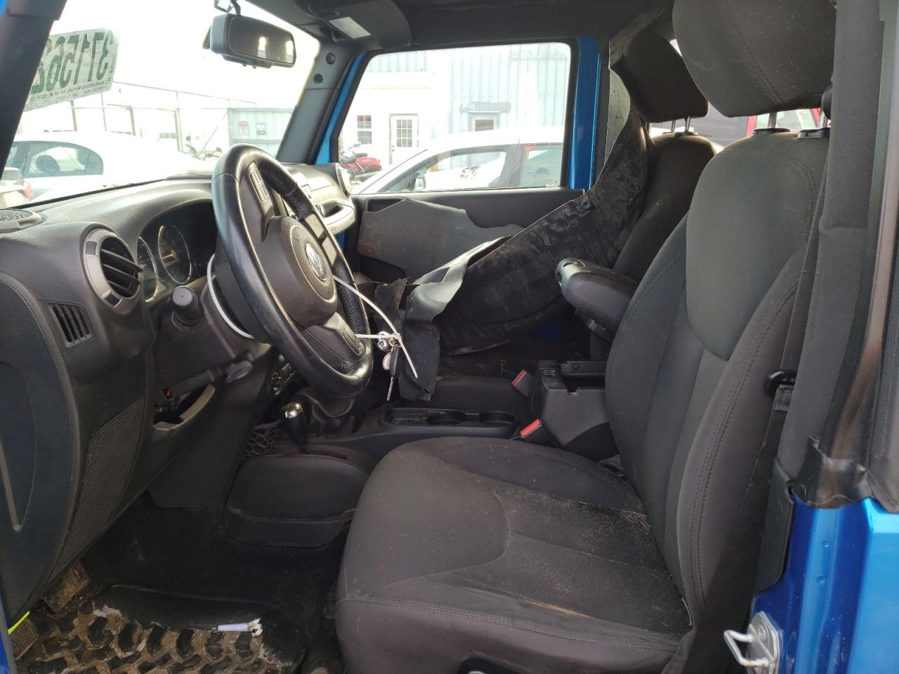 Photo 5 from auction – 2015 JEEP WRANGLER S with VIN 1C4AJWAG5FL746676