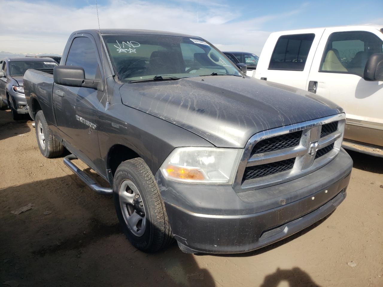 DODGE RAM 1500 2011 with VIN 3D7JB1EK0BG591756 - Photo from auction