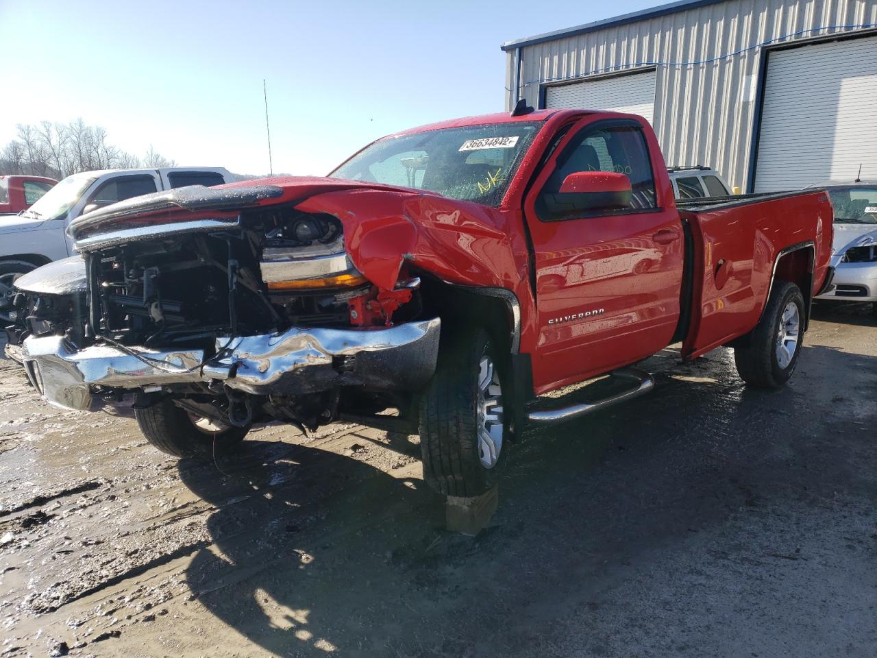 Photo 2 from auction – 2017 CHEVROLET SILVERADO with VIN 1GCNKREC7HZ183976