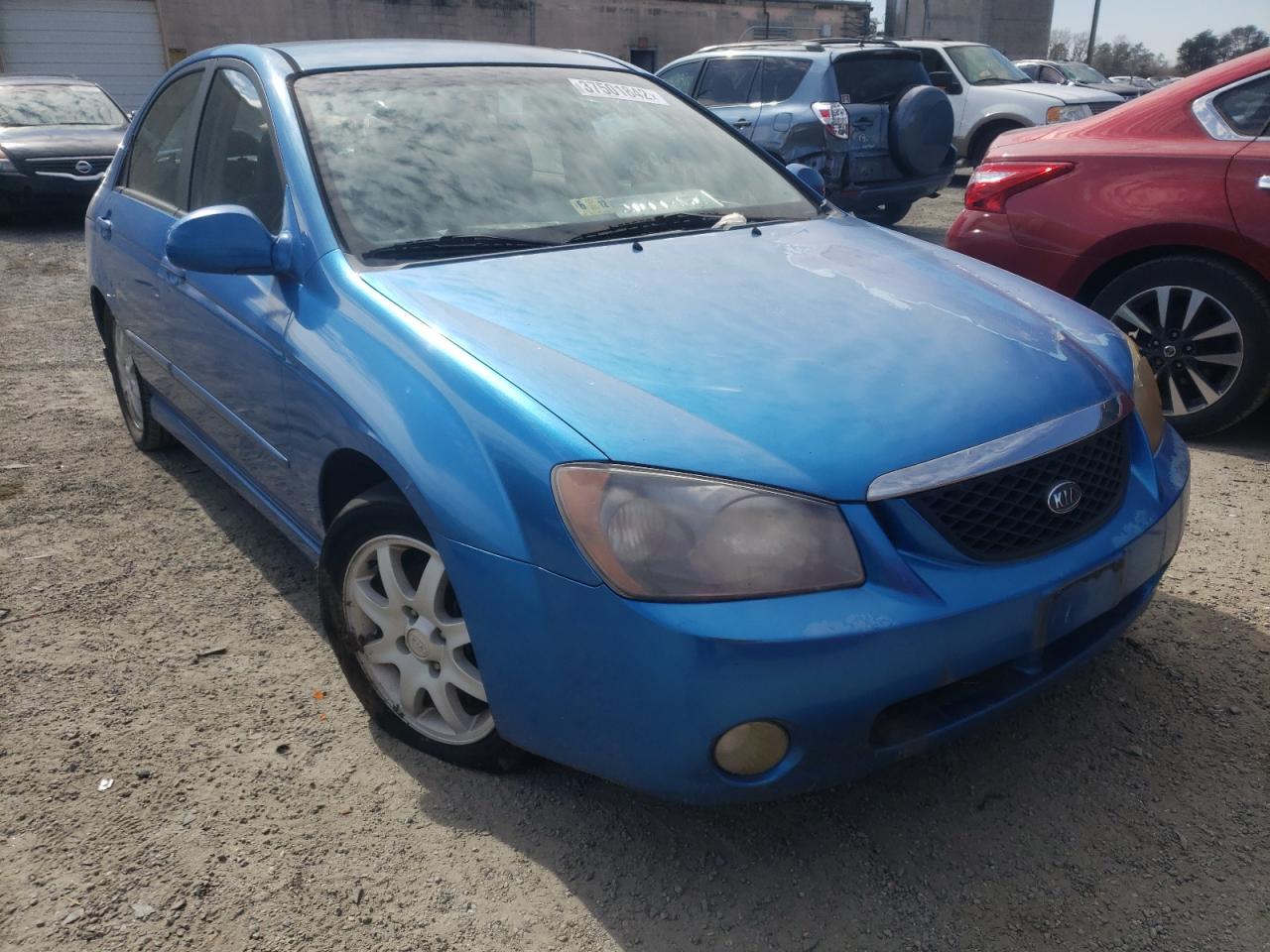 KIA SPECTRA LX 2006 with VIN KNAFE121965217207 - Photo from auction