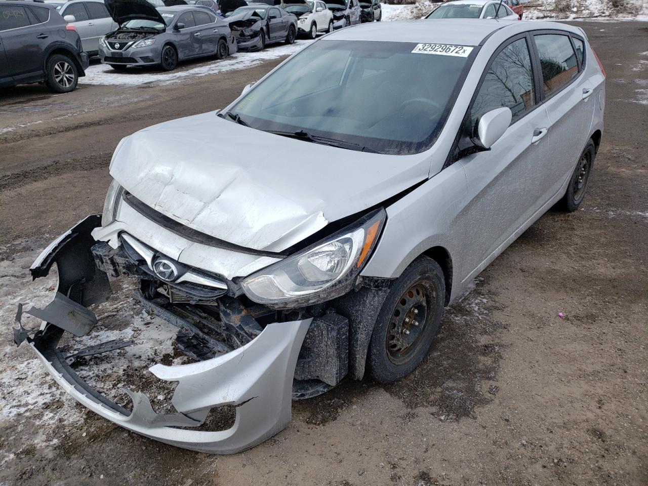 Photo 2 from auction – 2013 HYUNDAI ACCENT GLS with VIN KMHCT5AE2DU062621