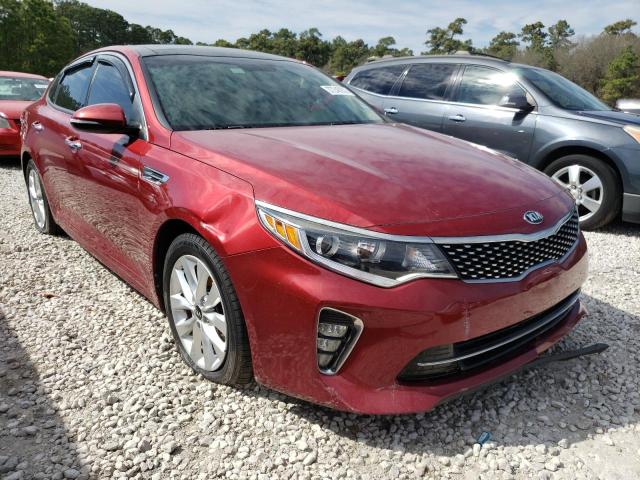 KIA OPTIMA LX 2018 with VIN 5XXGT4L32JG223935 - Photo from auction