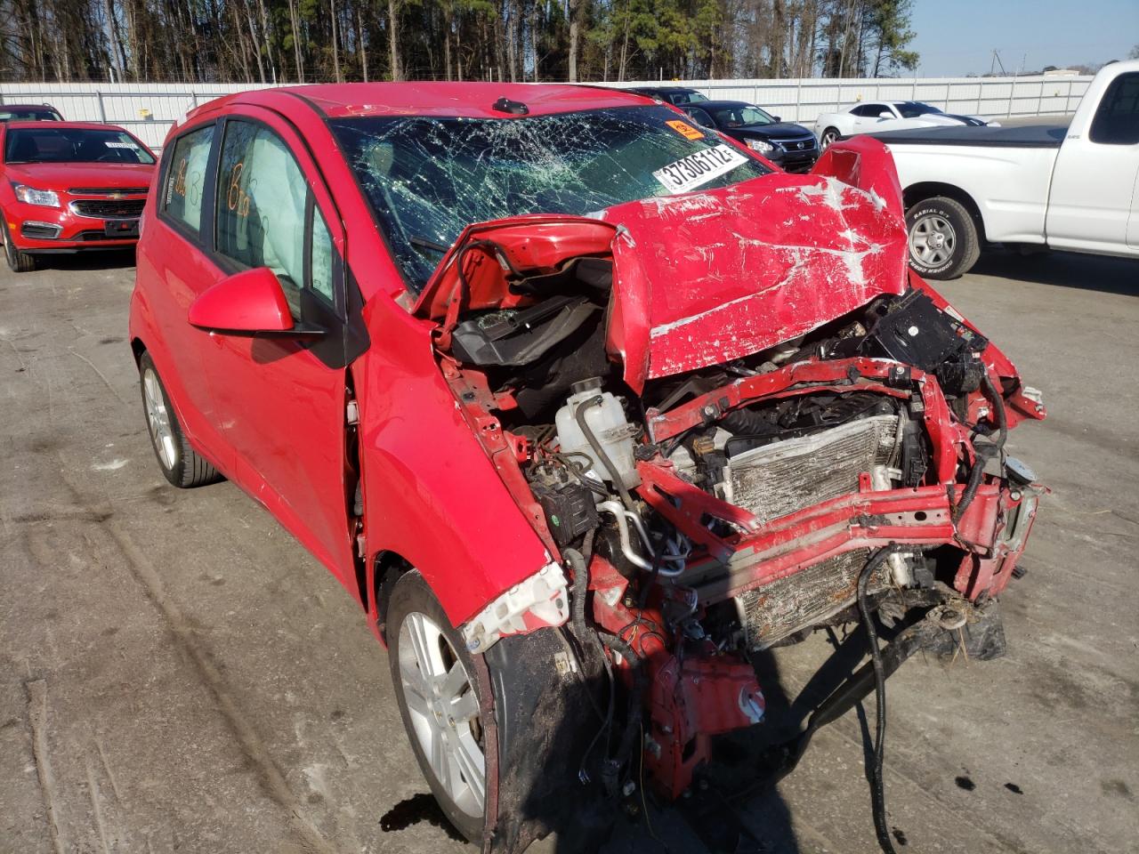 CHEVROLET SPARK LS 2013 with VIN KL8CB6S90DC608300 - Photo from auction