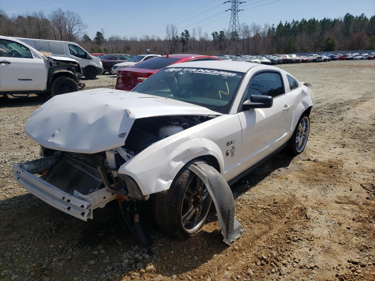 Photo 2 from auction – 2008 FORD MUSTANG with VIN 1ZVHT80N085111115