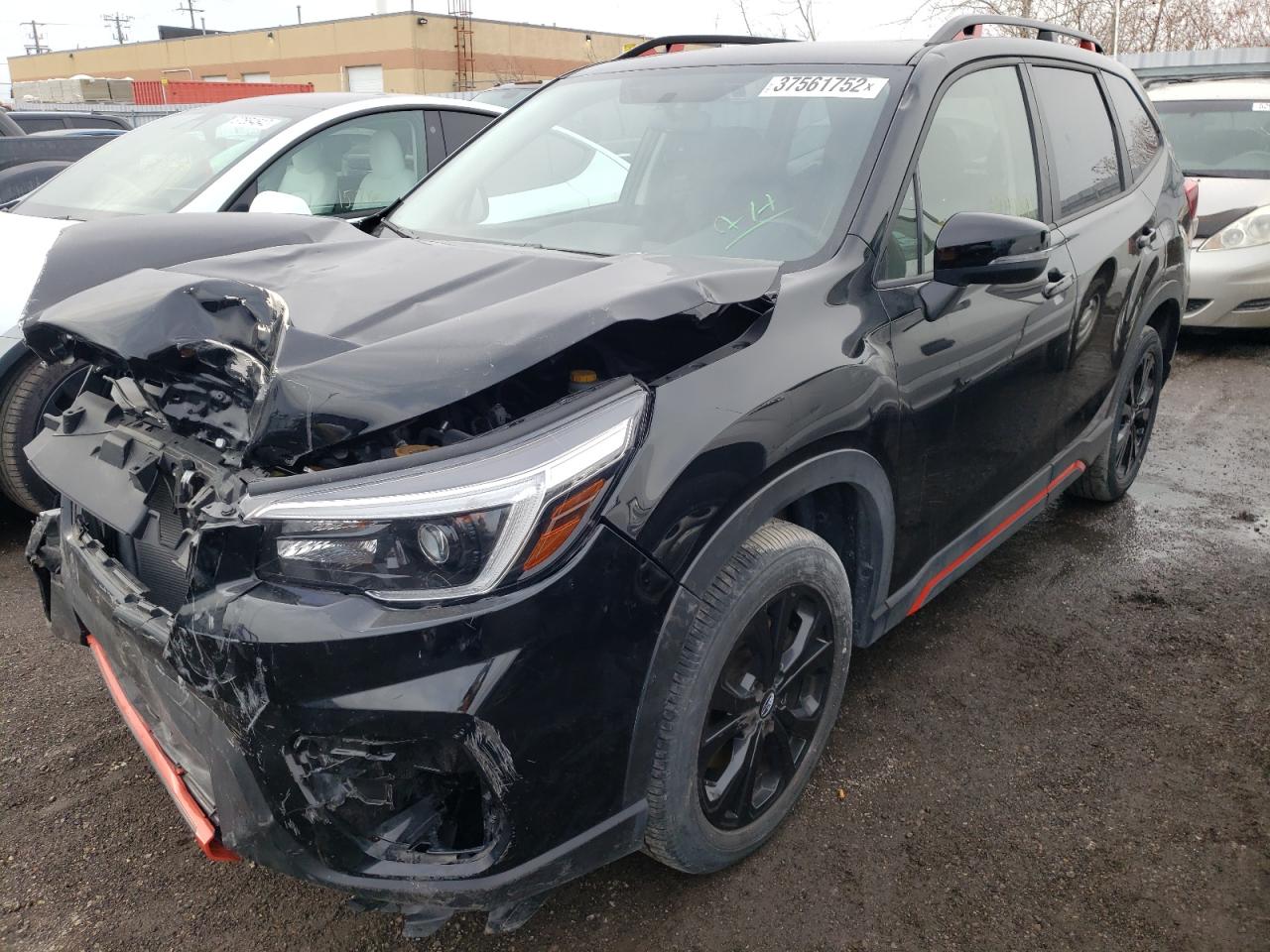 Photo 2 from auction – 2021 SUBARU FORESTER S with VIN JF2SKEMCXMH435251