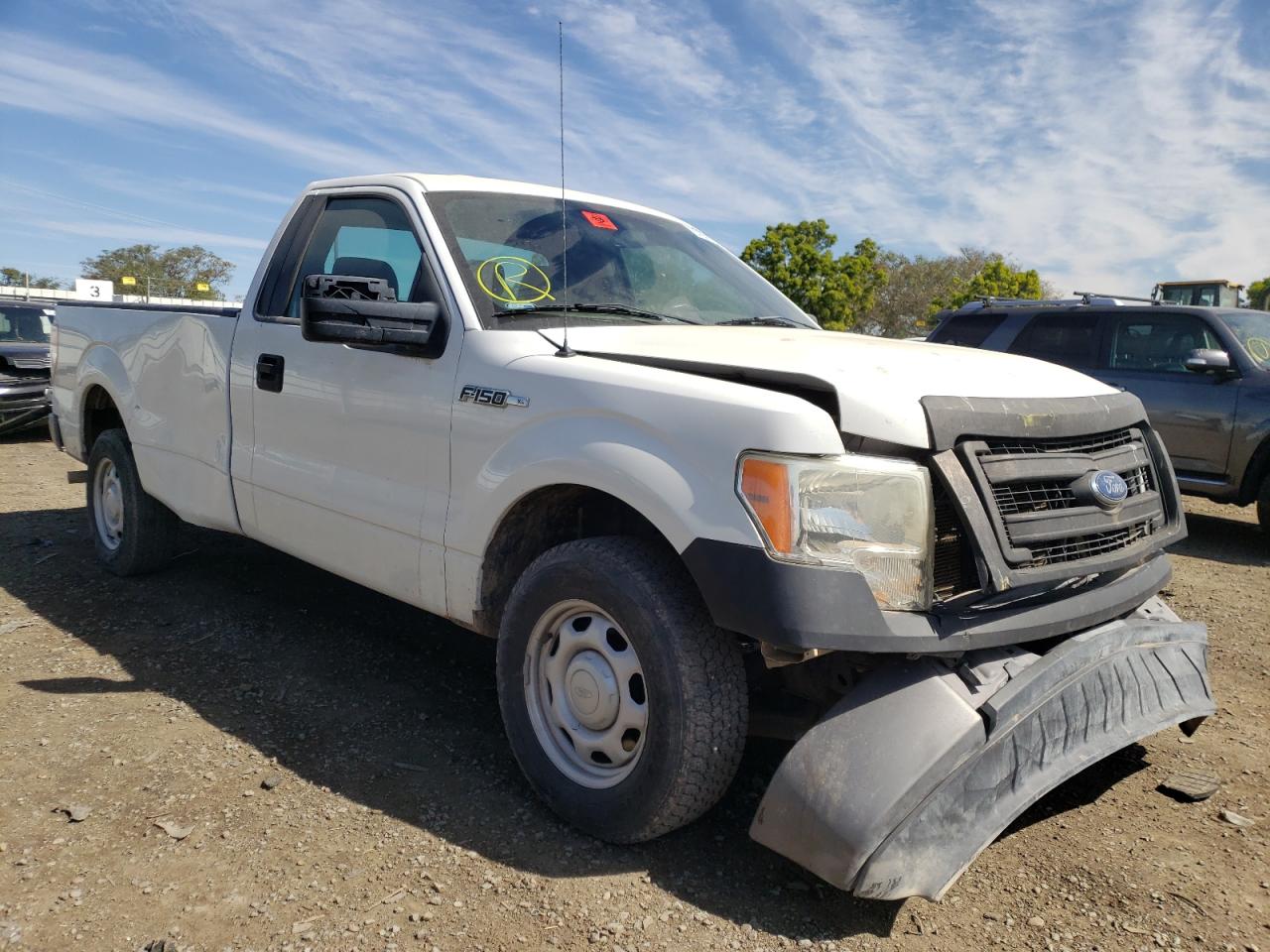 FORD F150 2013 with VIN 1FTMF1CM9DKE51684 - Photo from auction