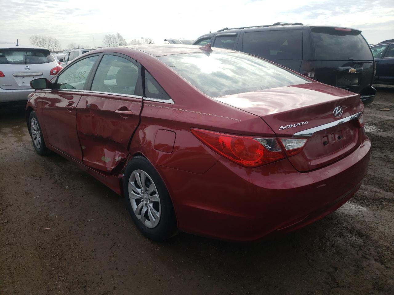 Photo 3 from auction – 2012 HYUNDAI SONATA GLS with VIN 5NPEB4AC1CH338966