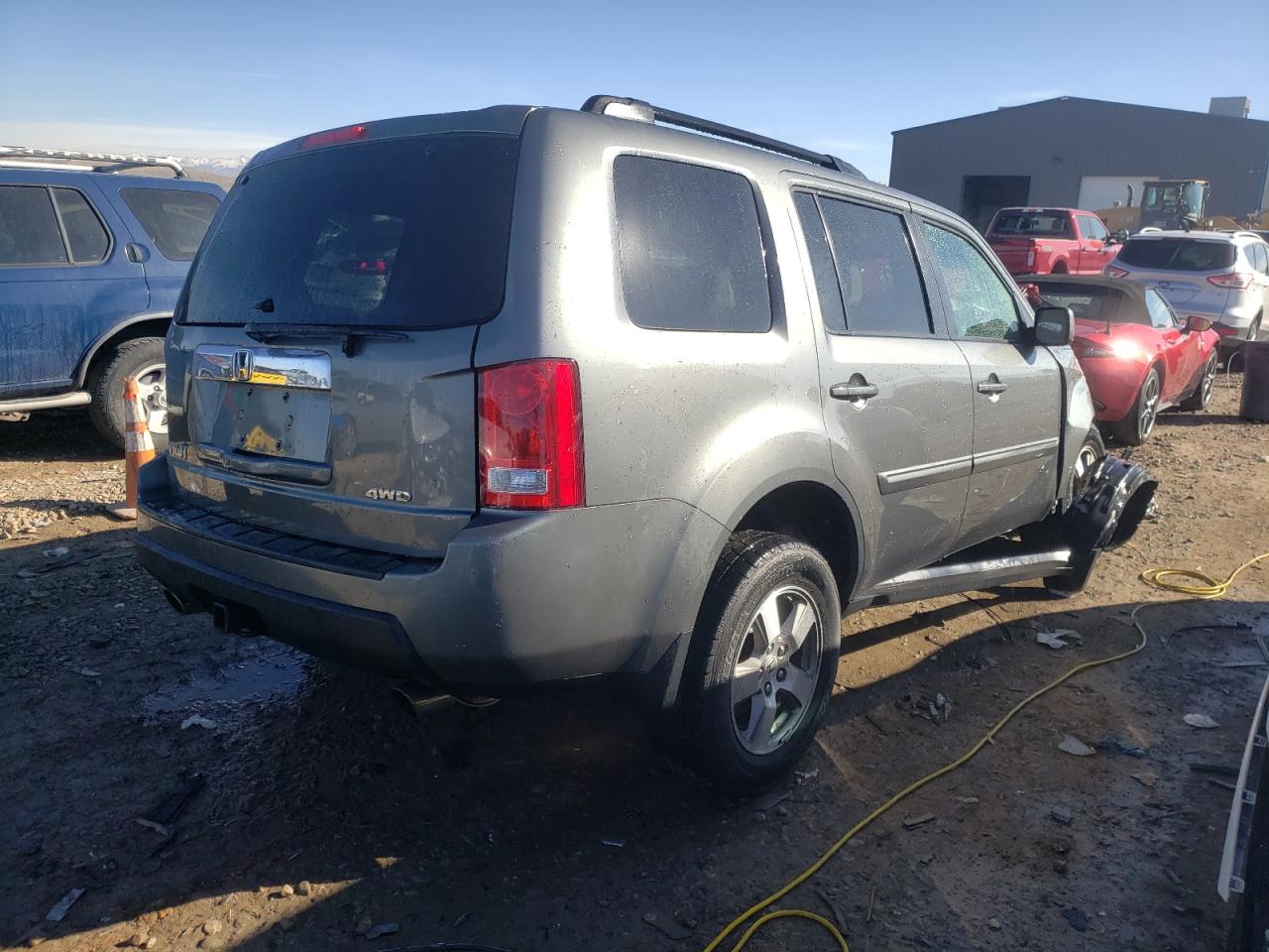 Photo 4 from auction – 2009 HONDA PILOT EX with VIN 5FNYF484X9B049849