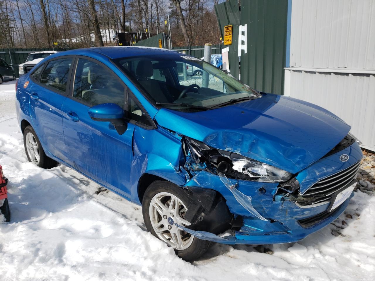 FORD FIESTA SE 2017 with VIN 3FADP4BJ4HM131215 - Photo from auction